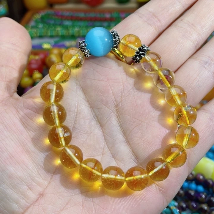 树脂制品59号黄色手串