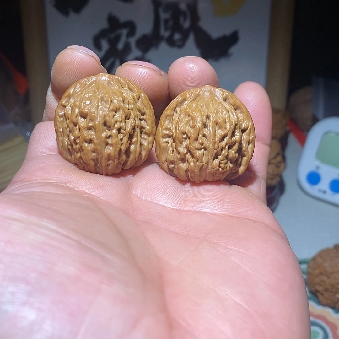 文玩核桃把件32尺四座楼