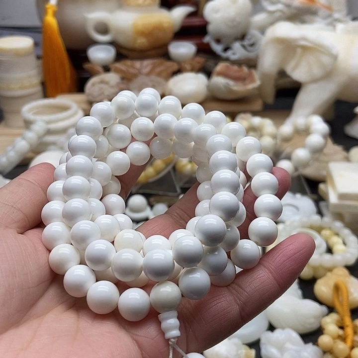 非金属贝壳全白通货1.0多圈