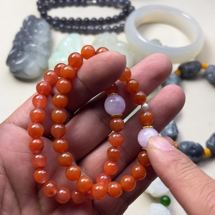【闪购商品】南红玛瑙手链未镶嵌
