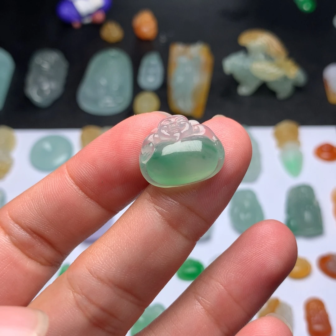 不***好定制翡翠未镶嵌财爷