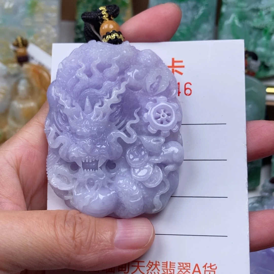 翡翠未镶嵌颈饰吊坠