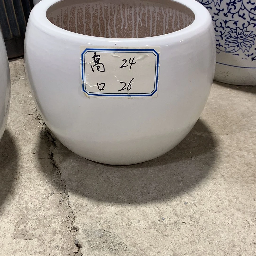 高温陶瓷花盆微瑕