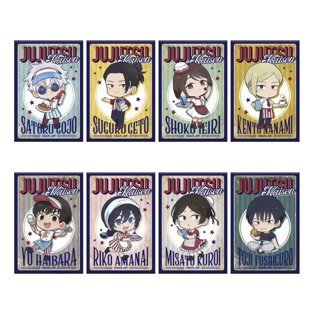 咒术回战 看板风方吧唧和风吃茶美式咖啡餐厅徽章（默认代拆）