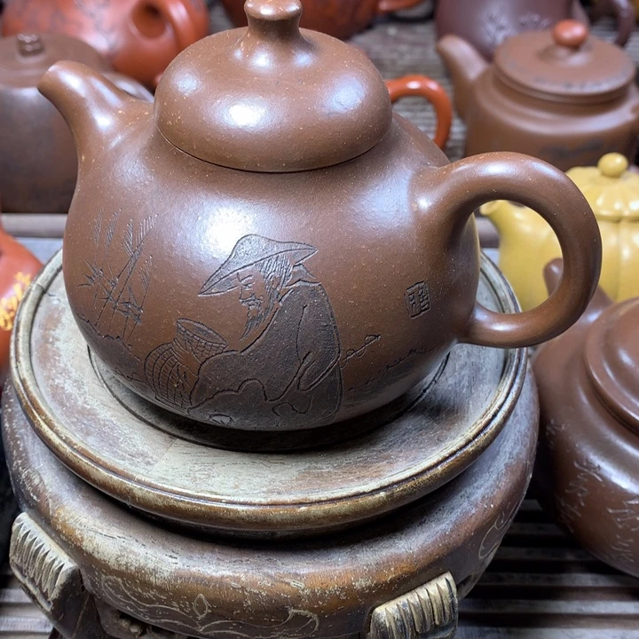 紫砂茶壶原矿手工3