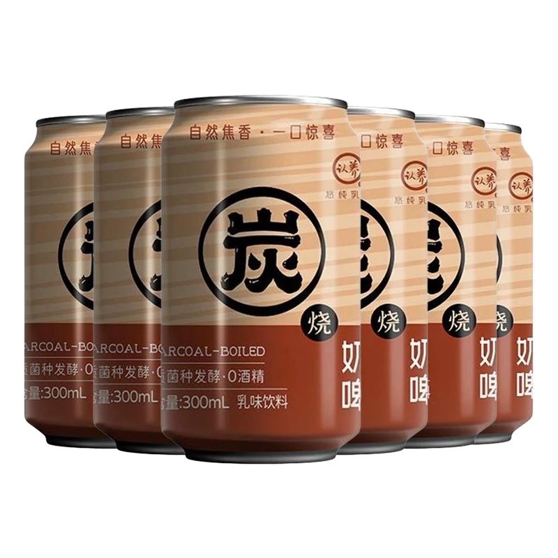 认养炭烧奶啤 300ml*6瓶