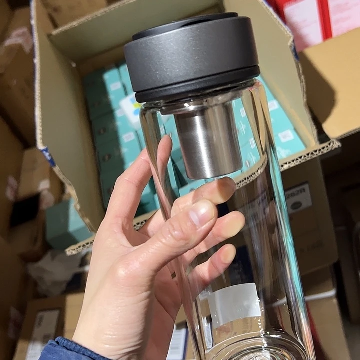 U262R-75-660ml  单层玻璃杯 灰色