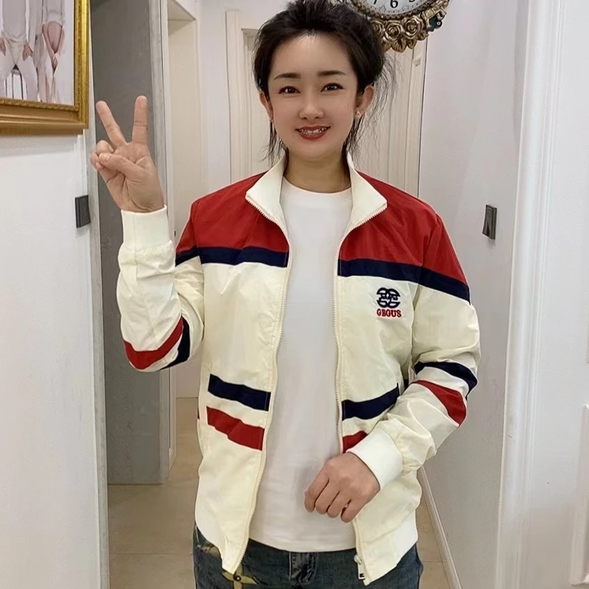 2025新款夹克外套DG男士早春新款夹克上衣男士立领上衣褂子