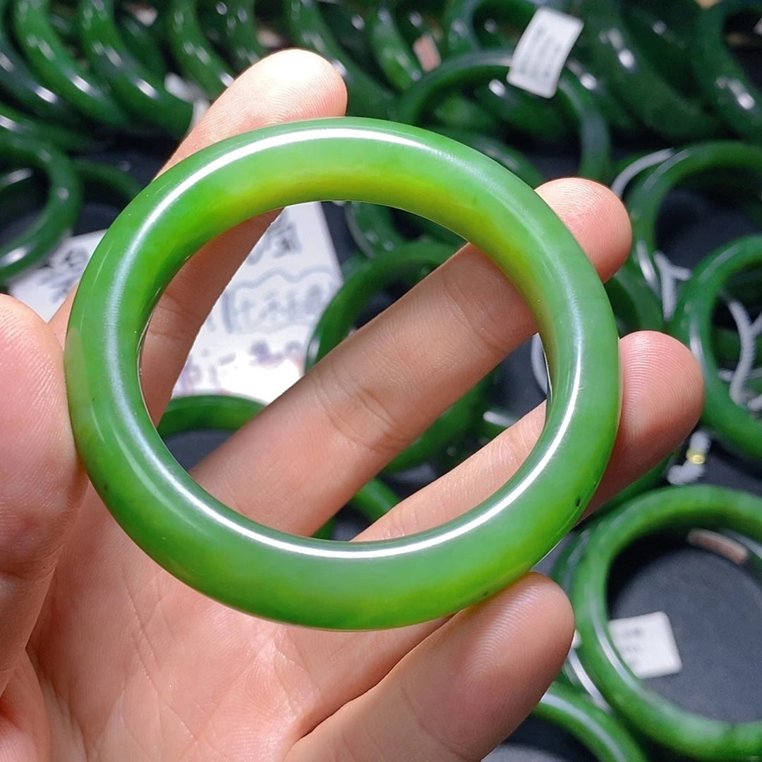 和田玉（碧玉）未镶嵌手链54.1