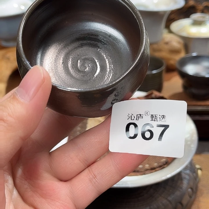 沁庐柴窑古法柴烧全手工茶具