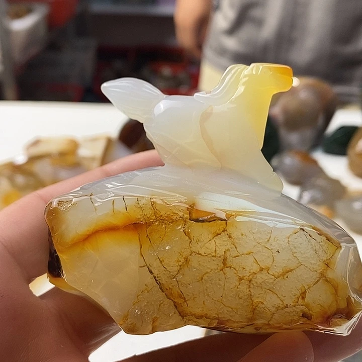 玛瑙/玉髓未镶嵌颈饰