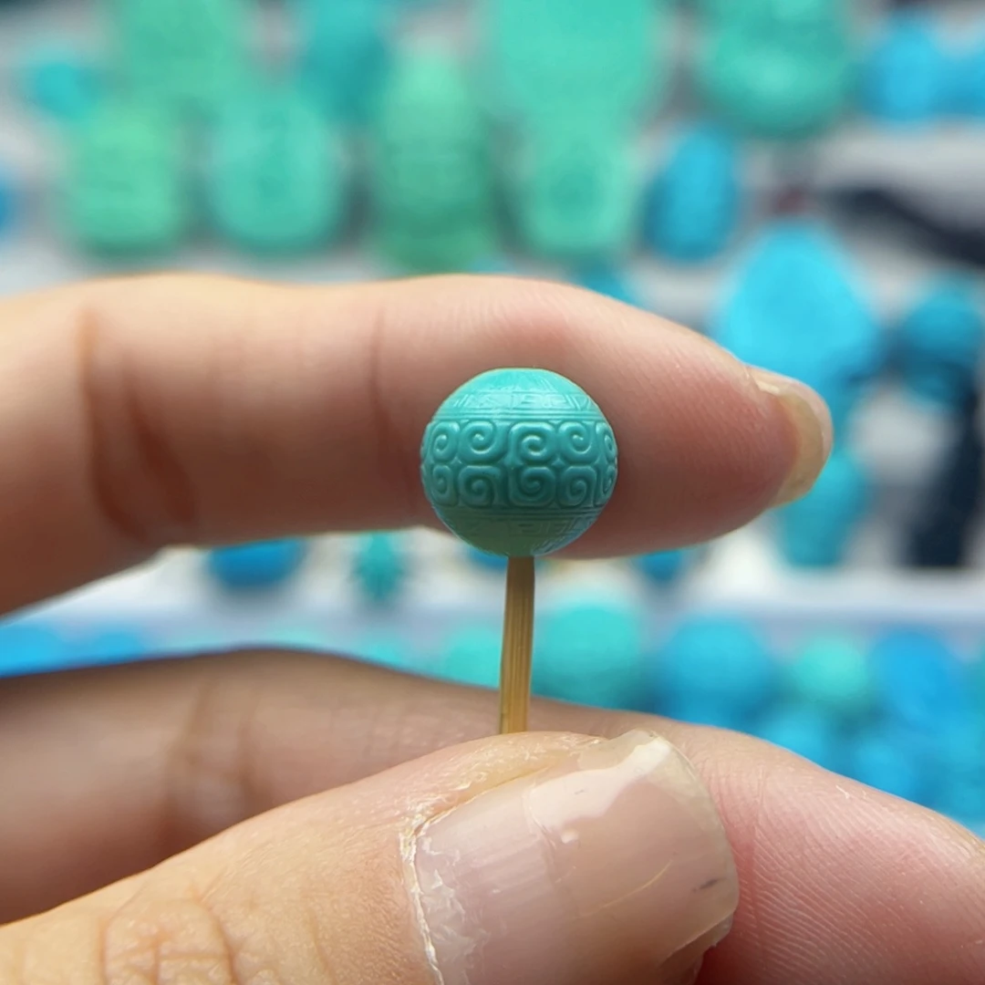 绿松石雕刻未镶嵌