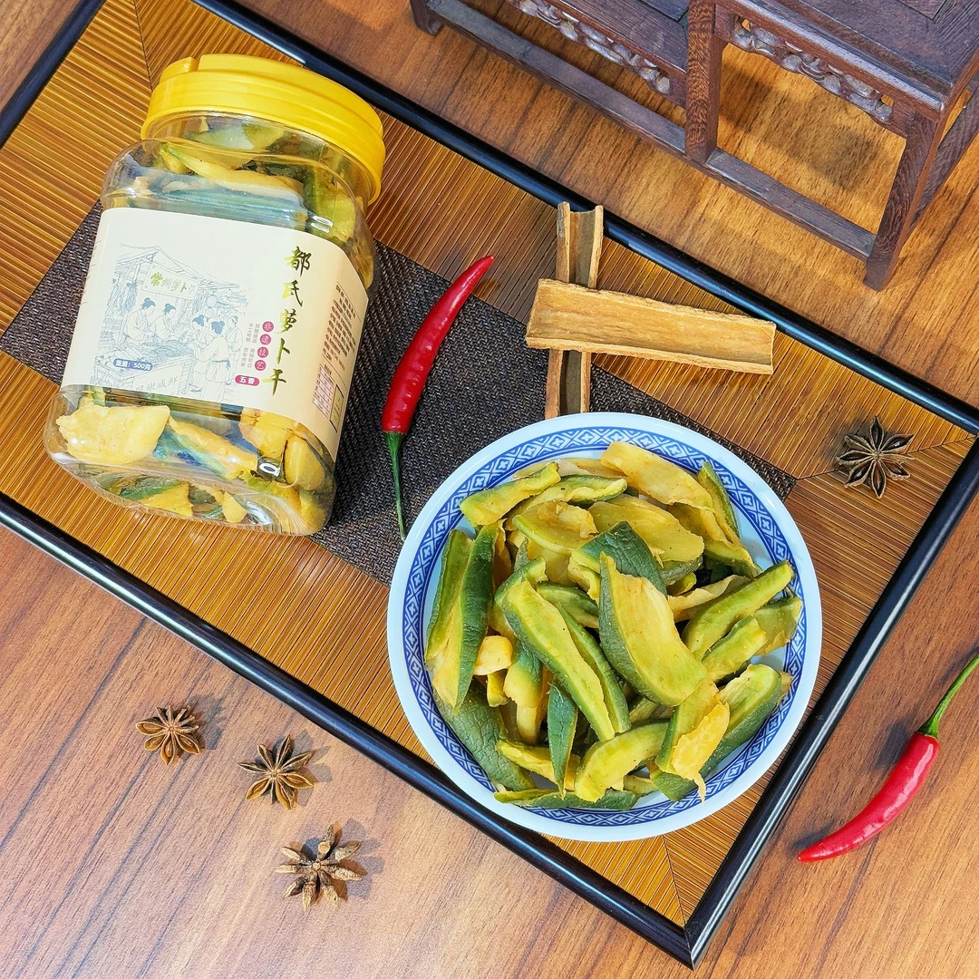 常州都氏萝卜干 脆爽鲜嫩
