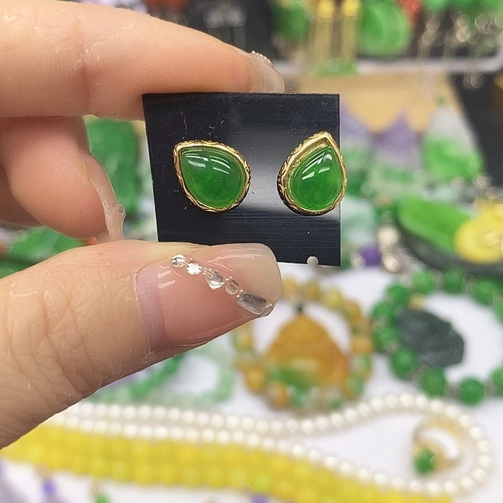未镶嵌手链翡翠耳坠41