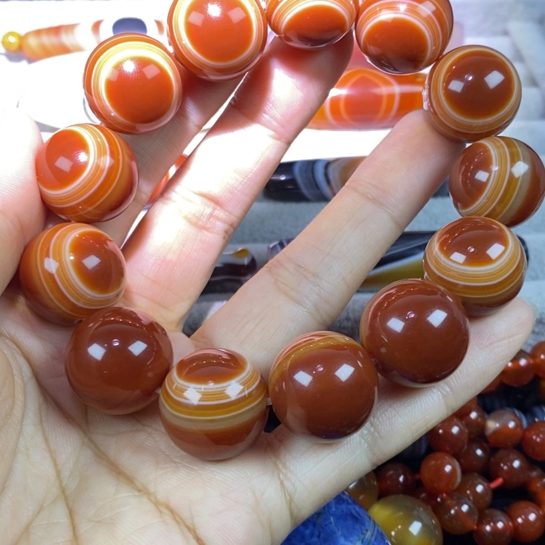 神***遥玛瑙/玉髓颈饰未镶嵌