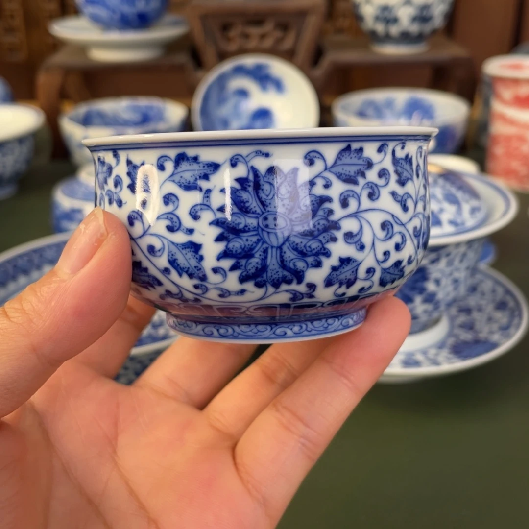 杯手绘手工景德镇陶瓷