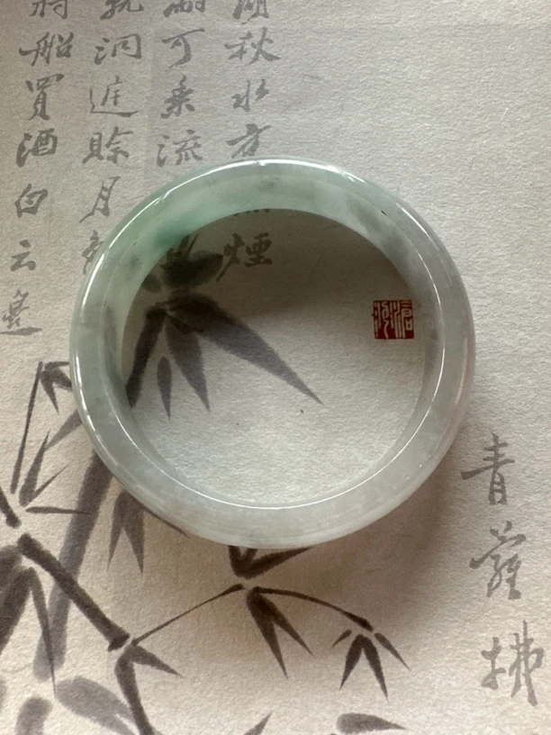 H272-五二➕缅甸翡翠手镯时尚冰