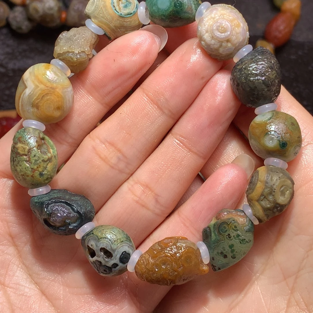 未镶嵌玛瑙/玉髓珠宝半成品