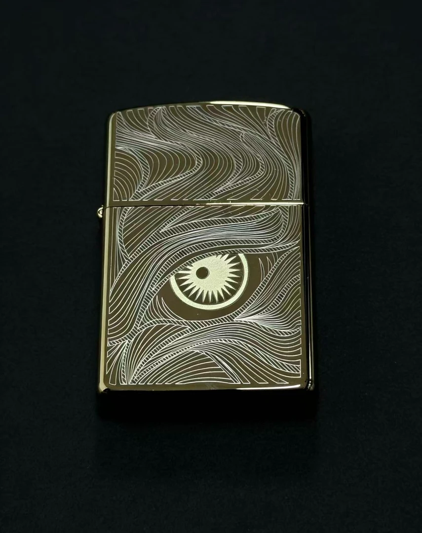 金色秋水含情 99/99打火机【全新机】