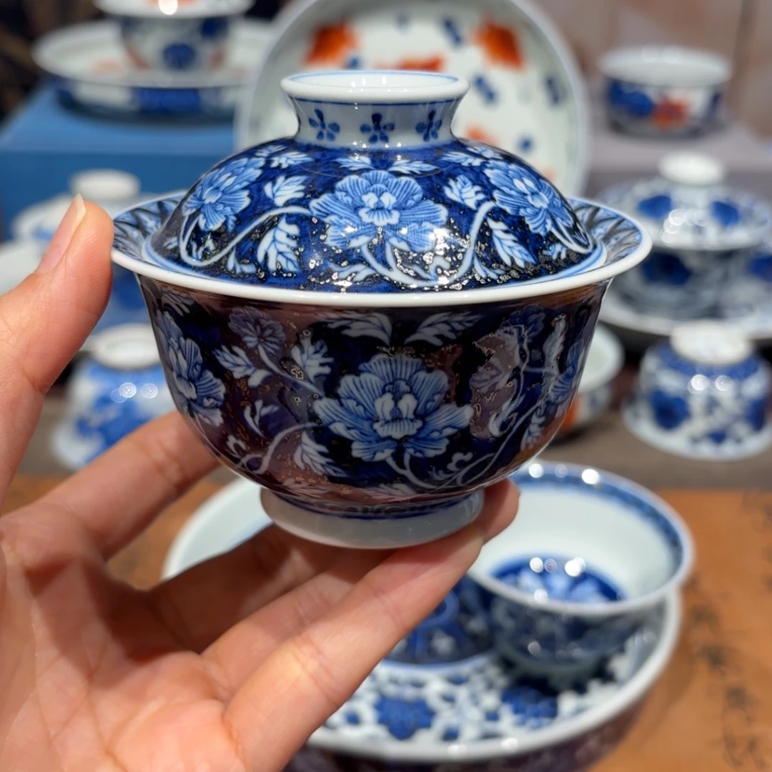 手工手绘陶瓷茶具