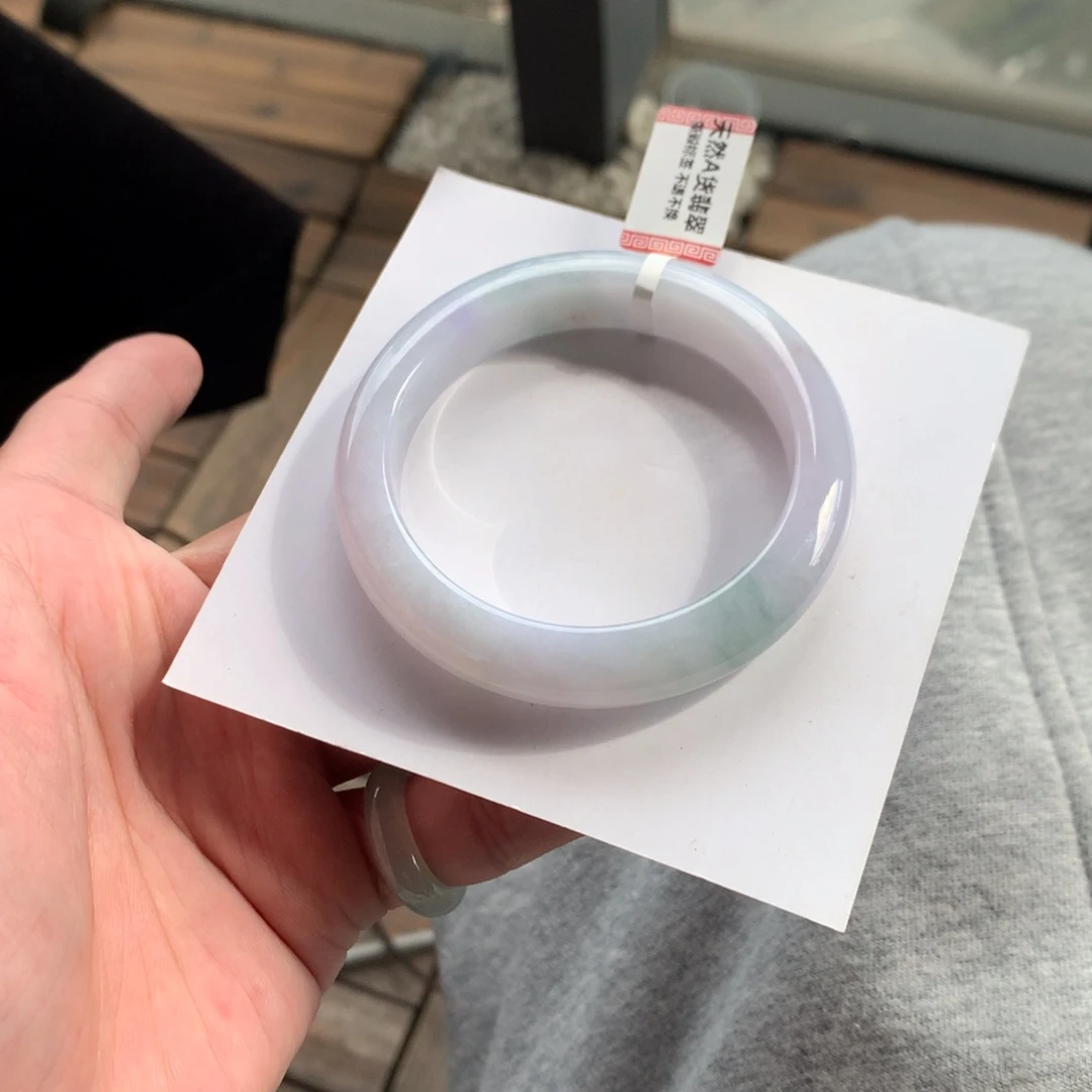 翡翠未镶嵌手镯78号54.5