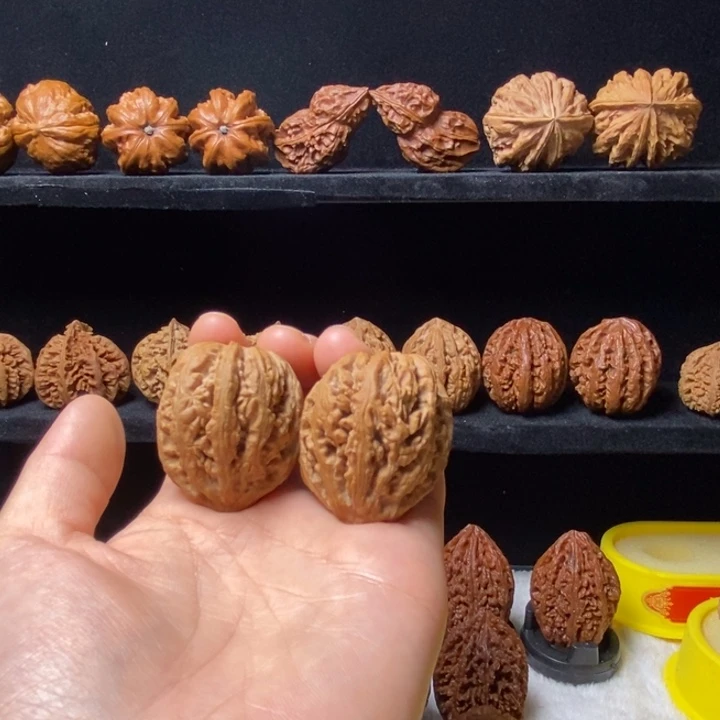 把件文玩核桃14号车