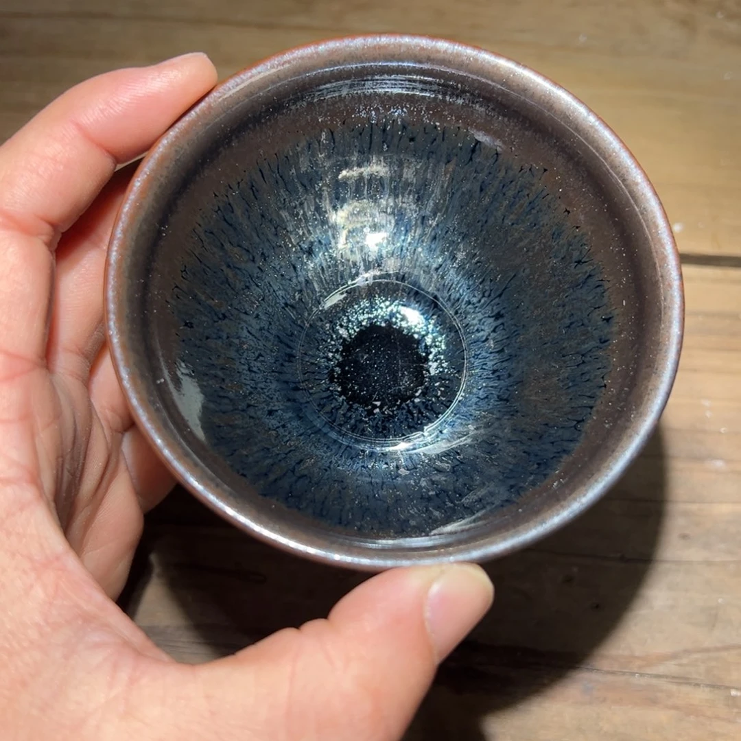 茶盏老表精选柴烧475