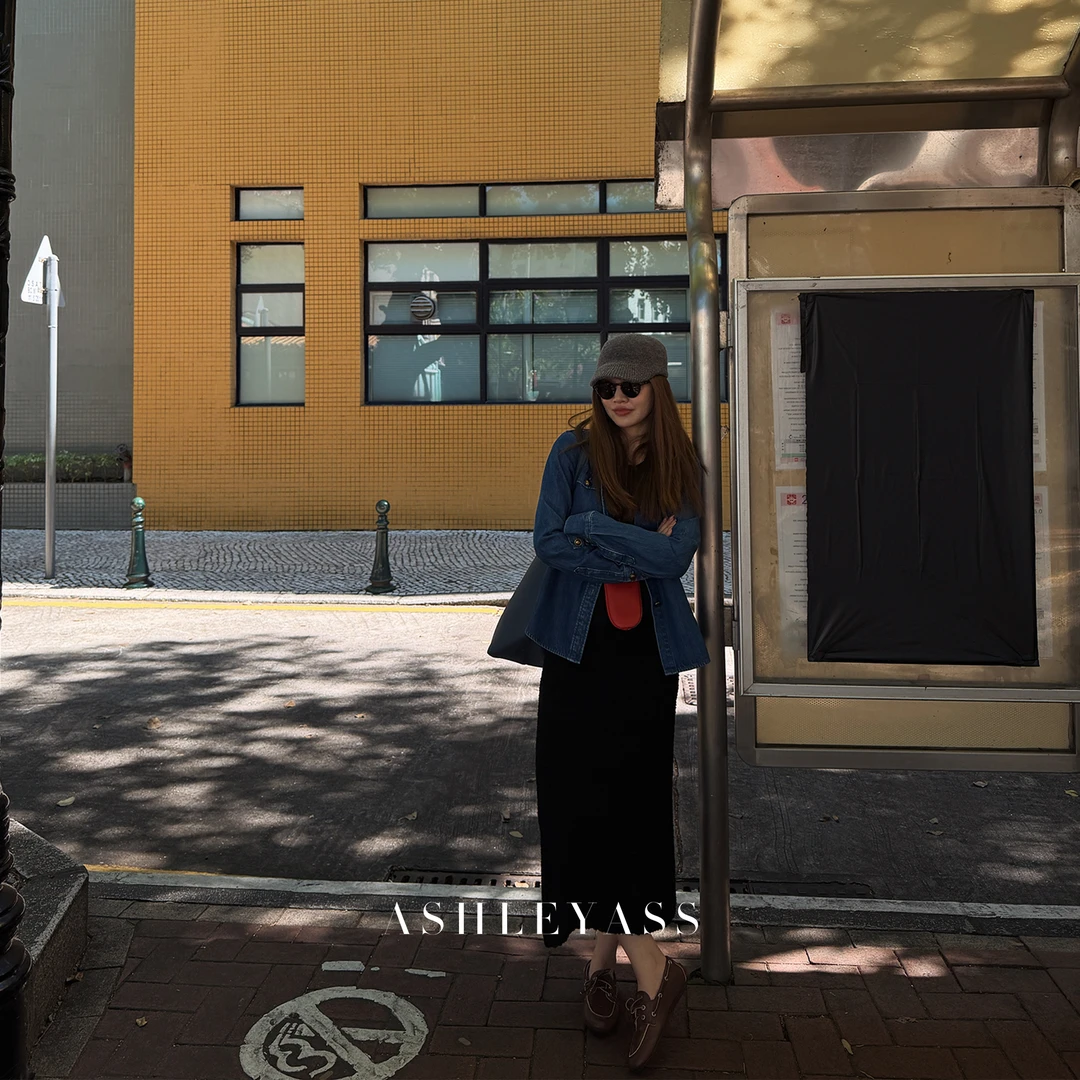 【ASHLEYASS】“复古金扣”经典军旅风设计金色大圆扣衬衫LSS250712W