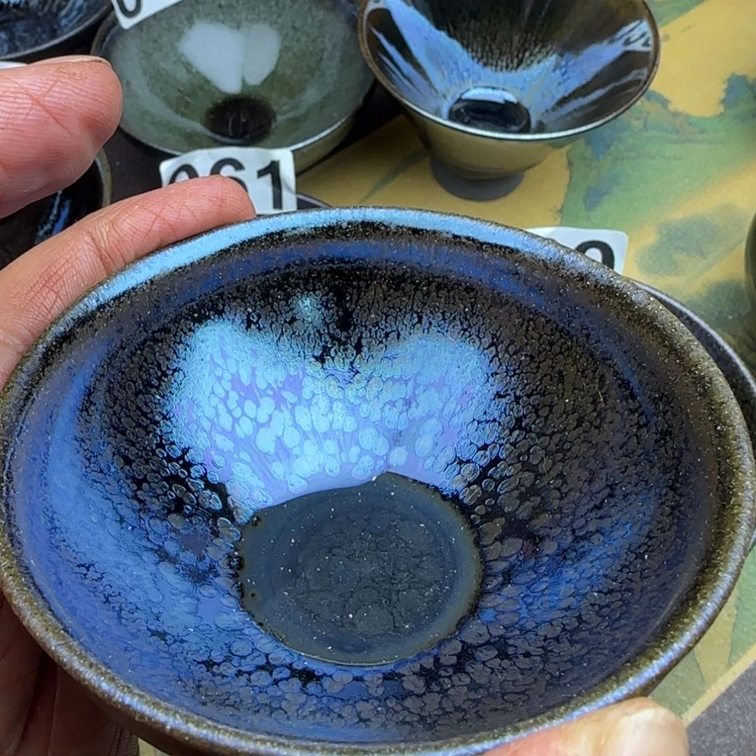 9***9茶盏建阳建盏主人杯龙窑柴烧