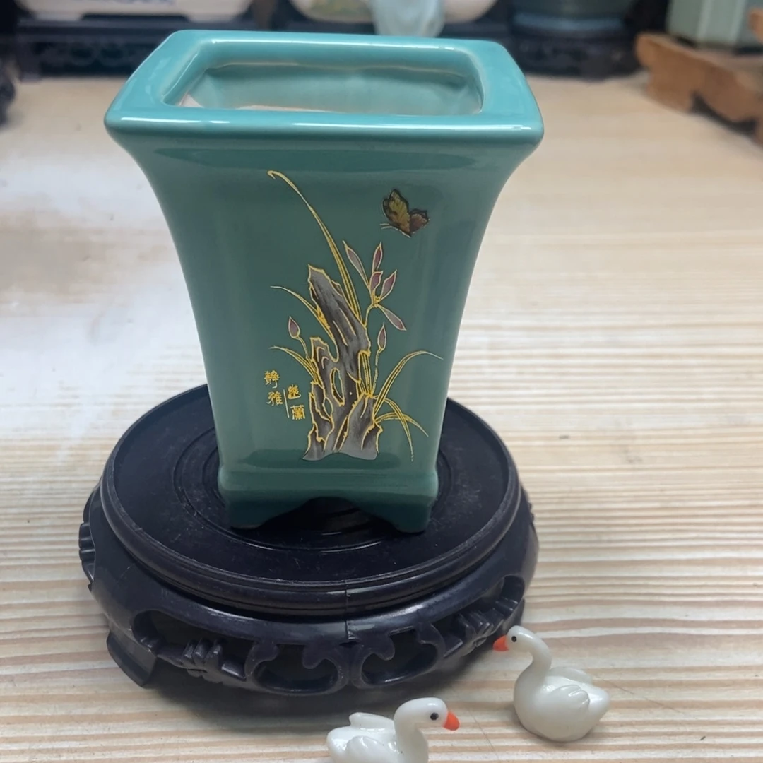 瓷片陶瓷花盆陶瓷艺术