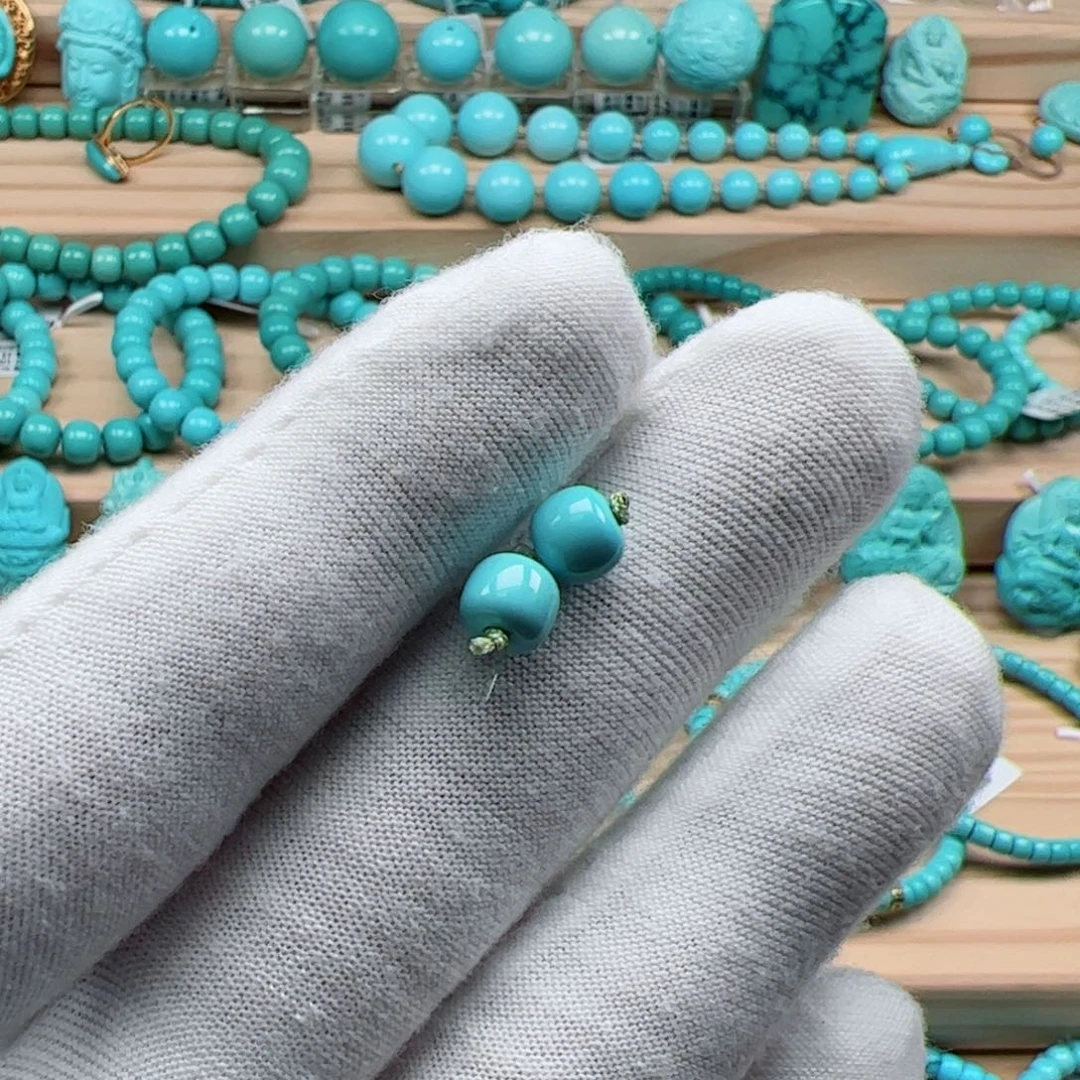 未镶嵌绿松石珠宝奇石