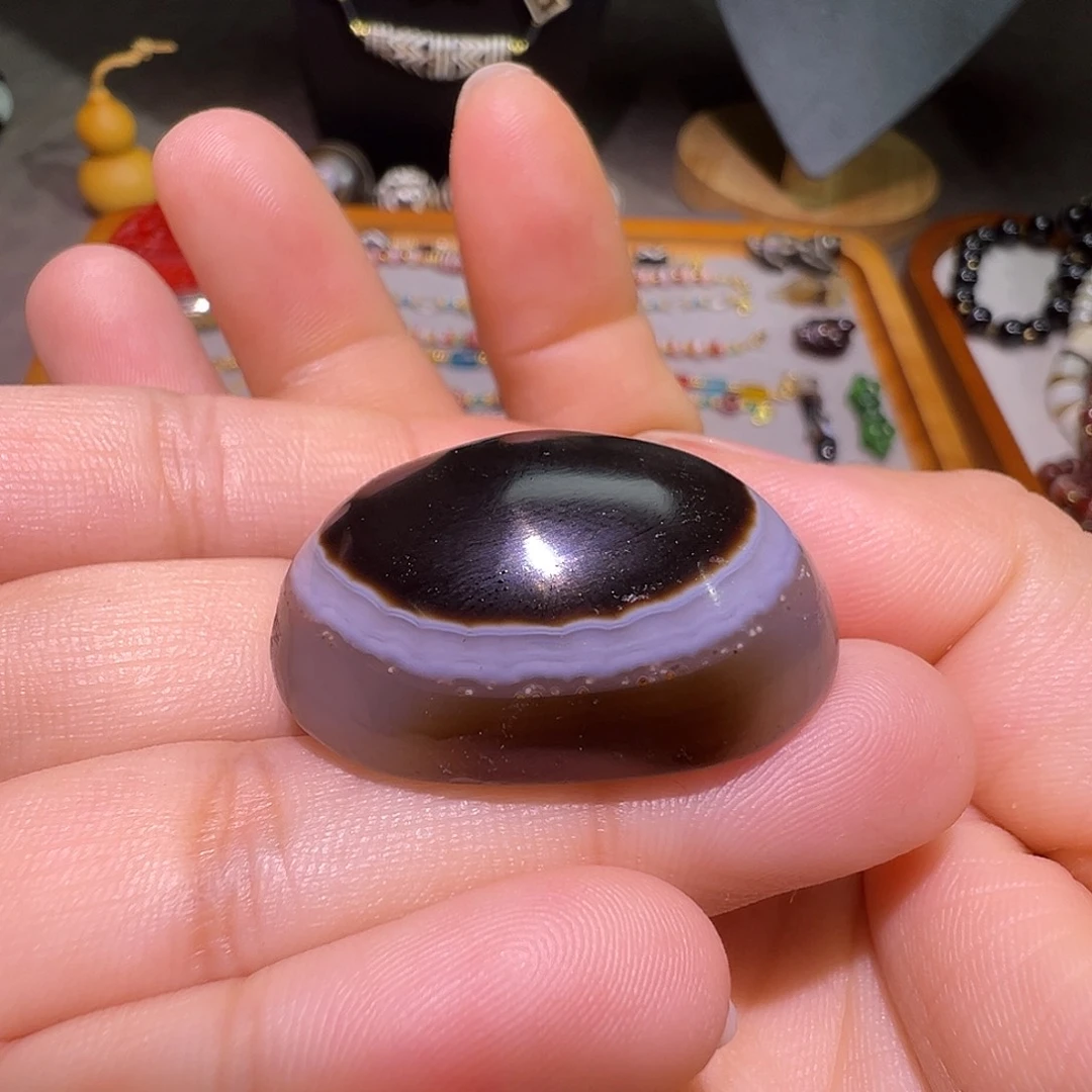 未镶嵌玛瑙/玉髓珠宝半成品