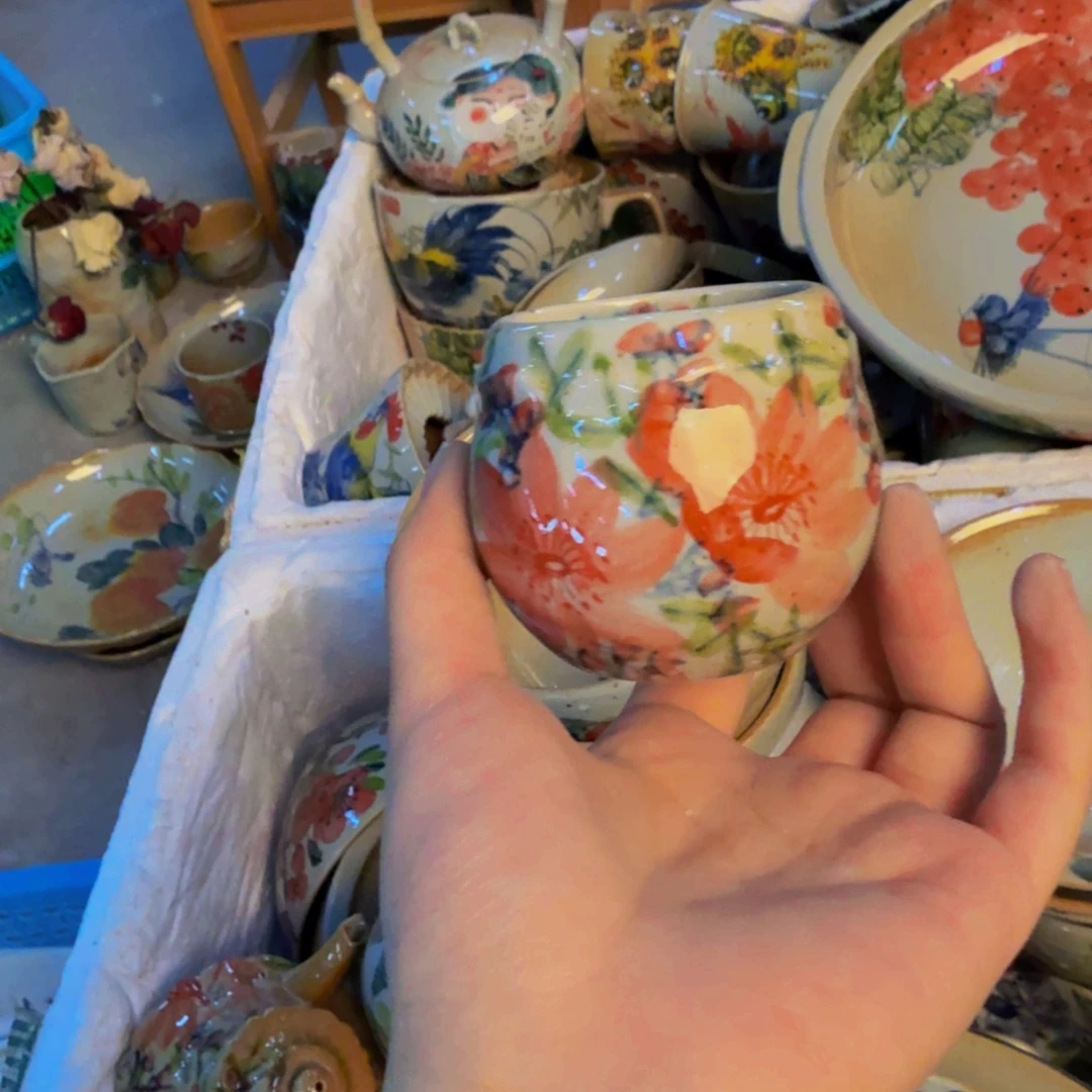 瓷片景德镇陶瓷手工手绘