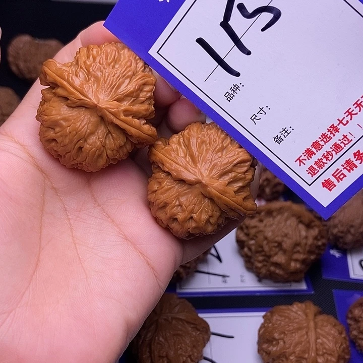 文玩核桃吊坠115号链接白狮子4.2尺全品