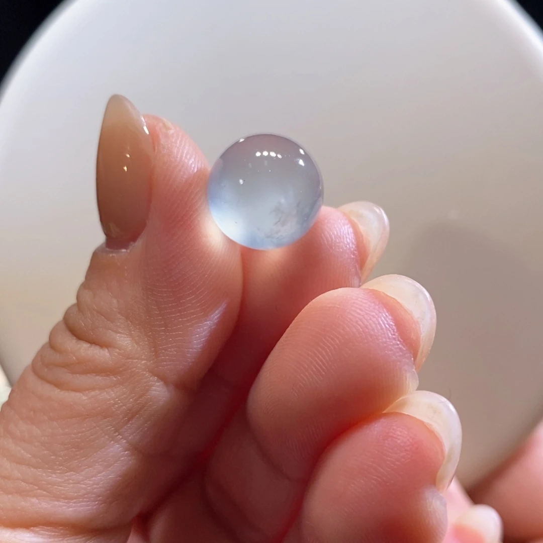 翡翠未镶嵌吊坠(不含链)翡翠玻璃种卡12.7