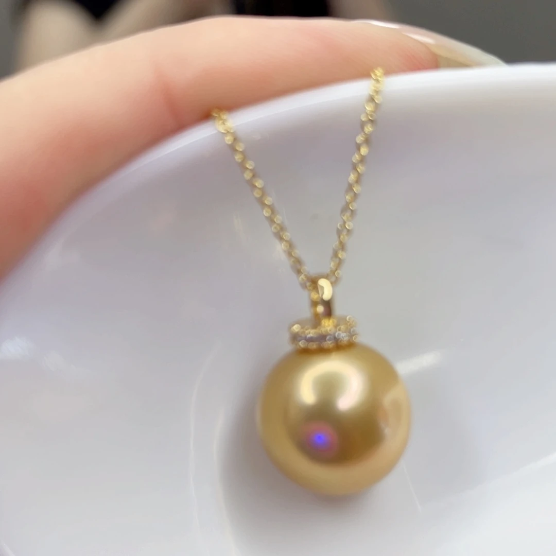 淡水珍珠未镶嵌吊坠(赠链)