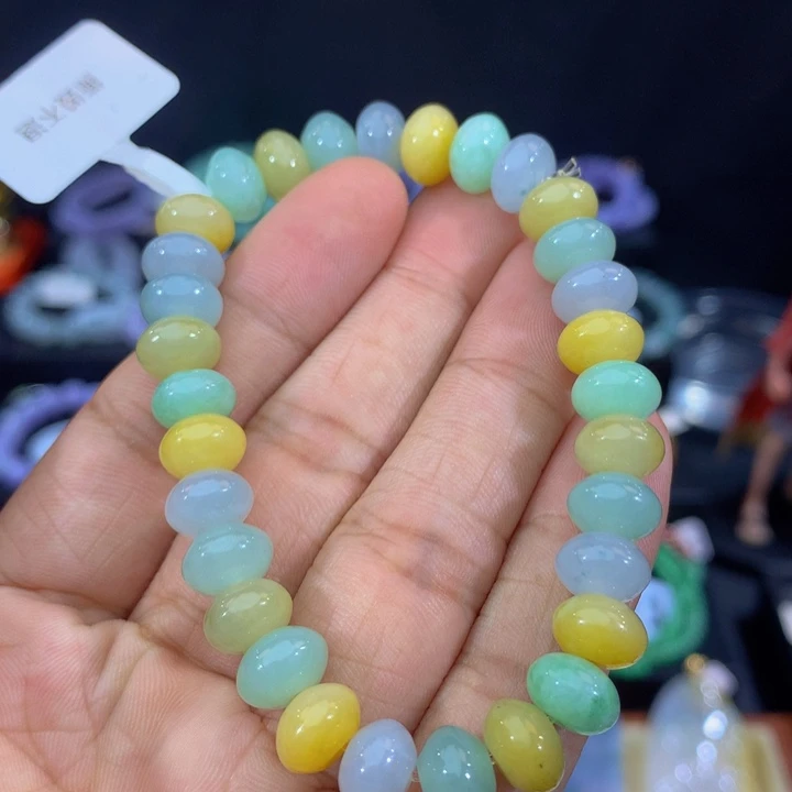 未镶嵌手链翡翠翡翠 9.0