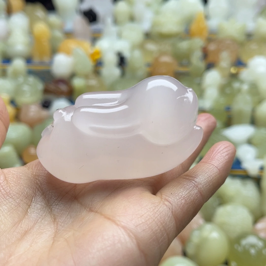 X***g玉天然桌面小摆件