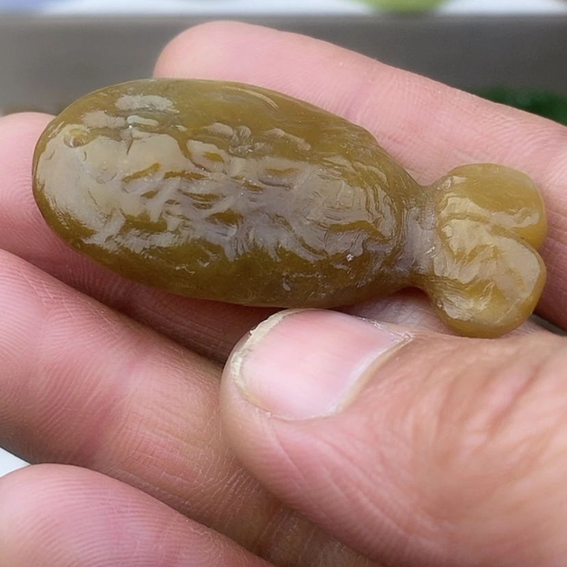 颈饰未镶嵌和田玉