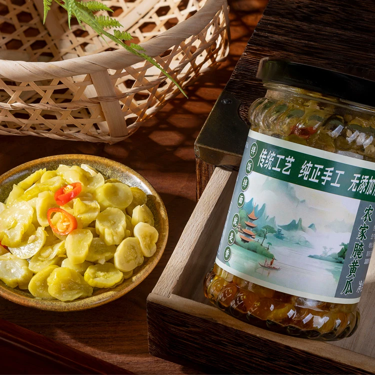 临安高山腌黄瓜临安高山腌黄瓜脆酸黄瓜下饭菜