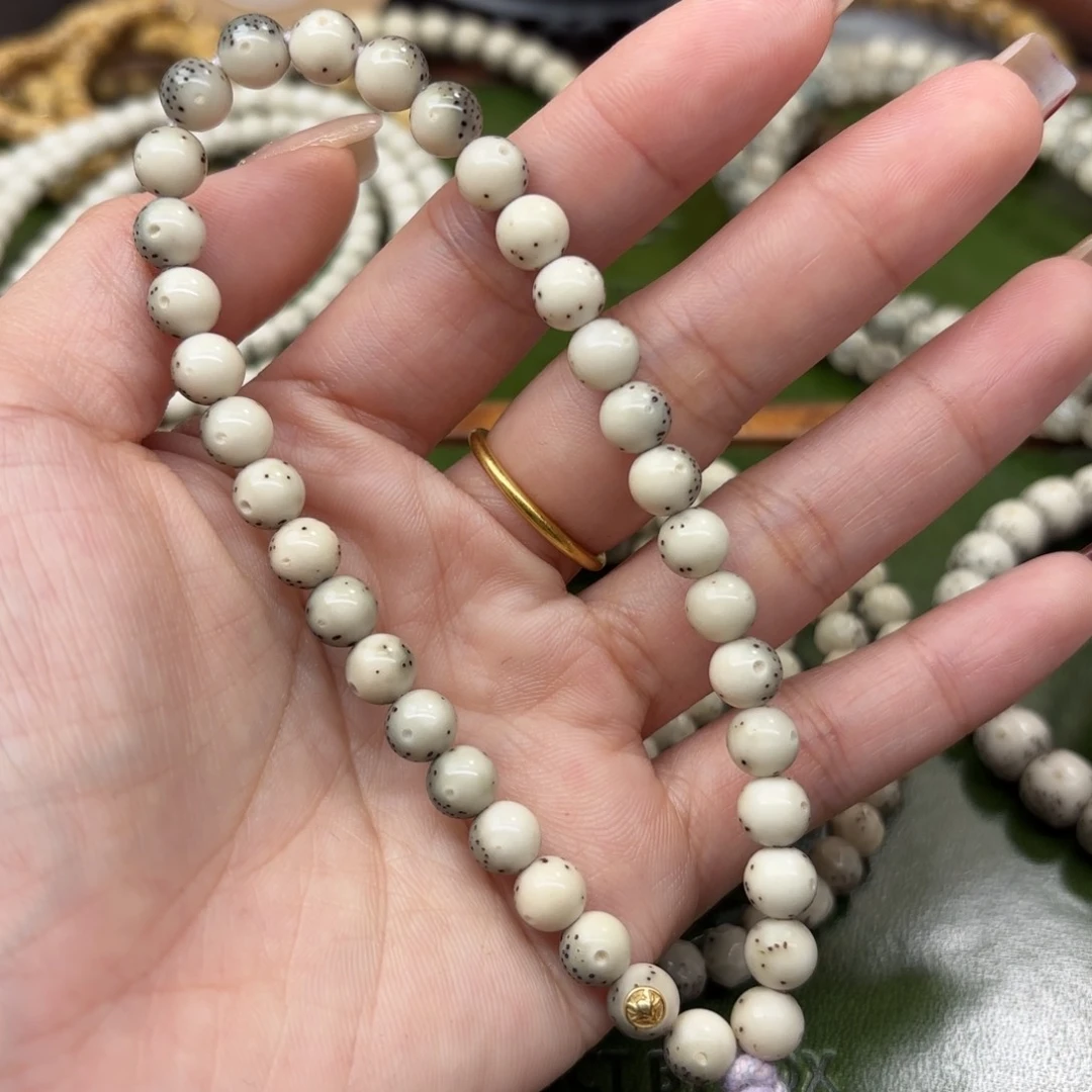 星月菩提手串ʚ*7圆珠手持⚠️金标⚠️