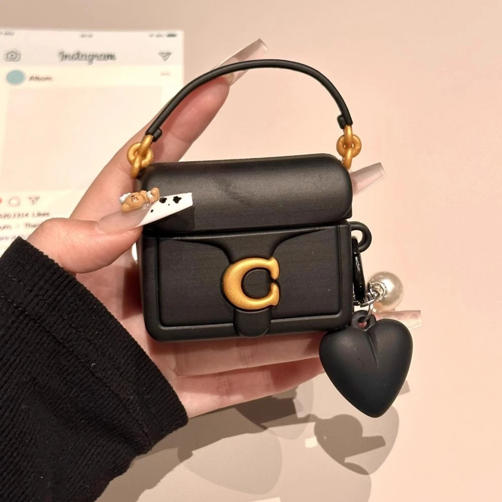 ins高级感包包苹果airpods pro2耳机套适用airpods4代保护套2/3代