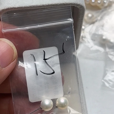 淡水珍珠颈饰银S925镶嵌