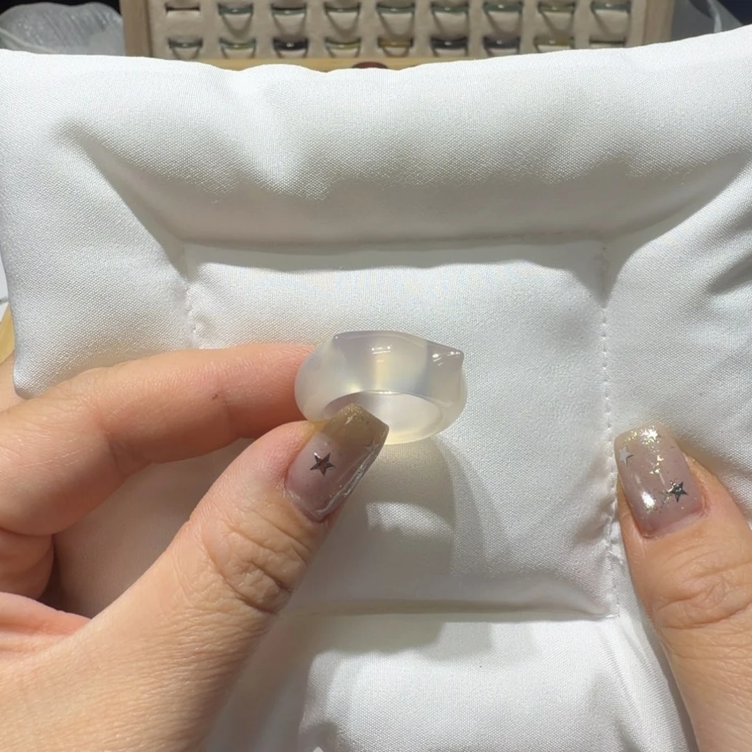 玛瑙/玉髓未镶嵌戒指港13/14/不退换