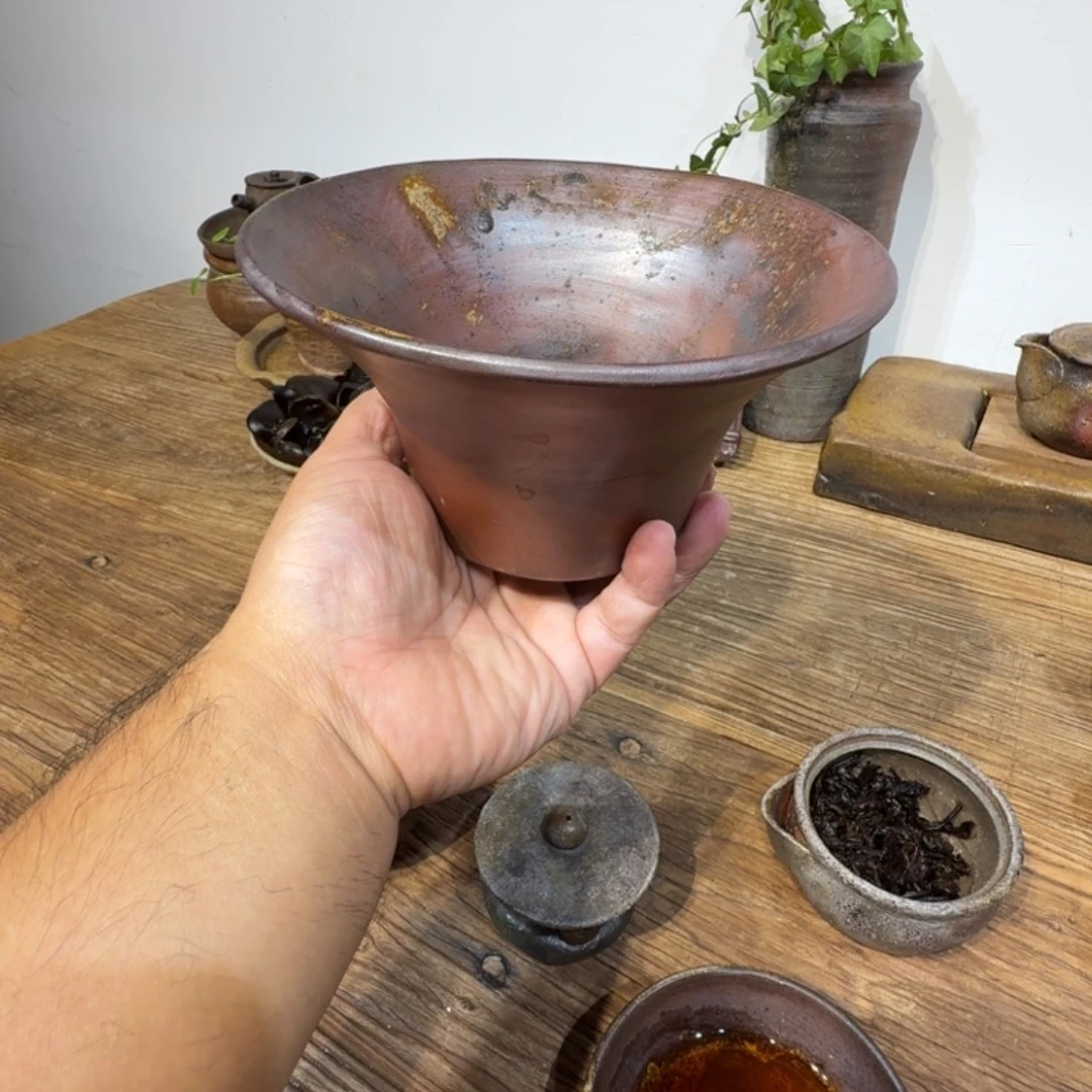 花盆建水备前烧润物轩