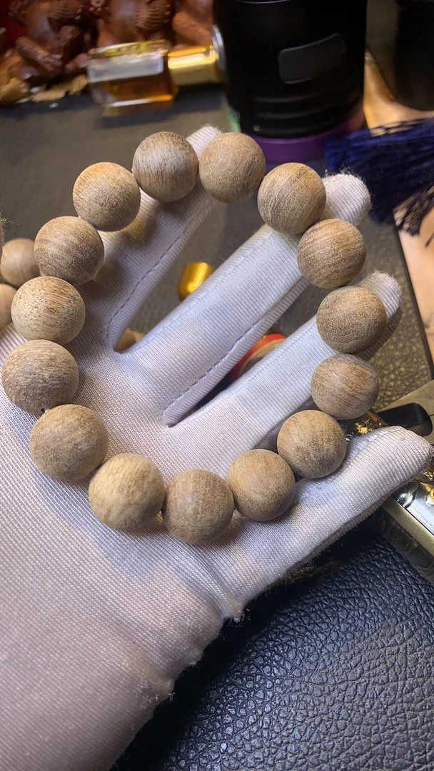 粗抛贡木1.2圆珠手串多样性发其一