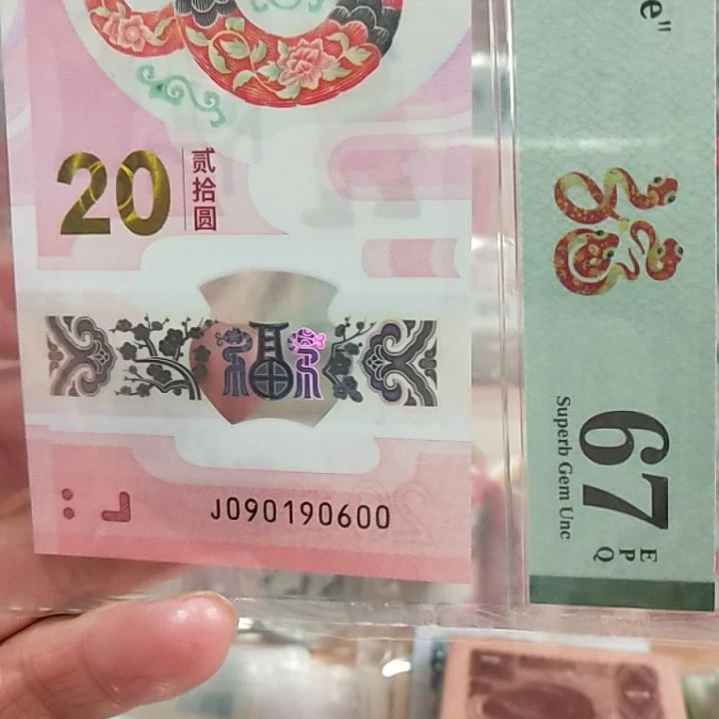 塑料蛇钞倒置67分090190600