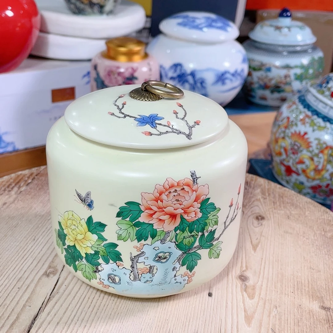 【闪购商品】罐陶瓷茶叶罐密封罐