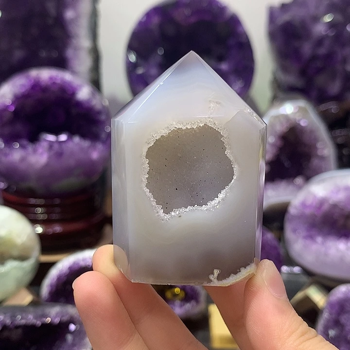 未镶嵌珠宝半成品紫晶
