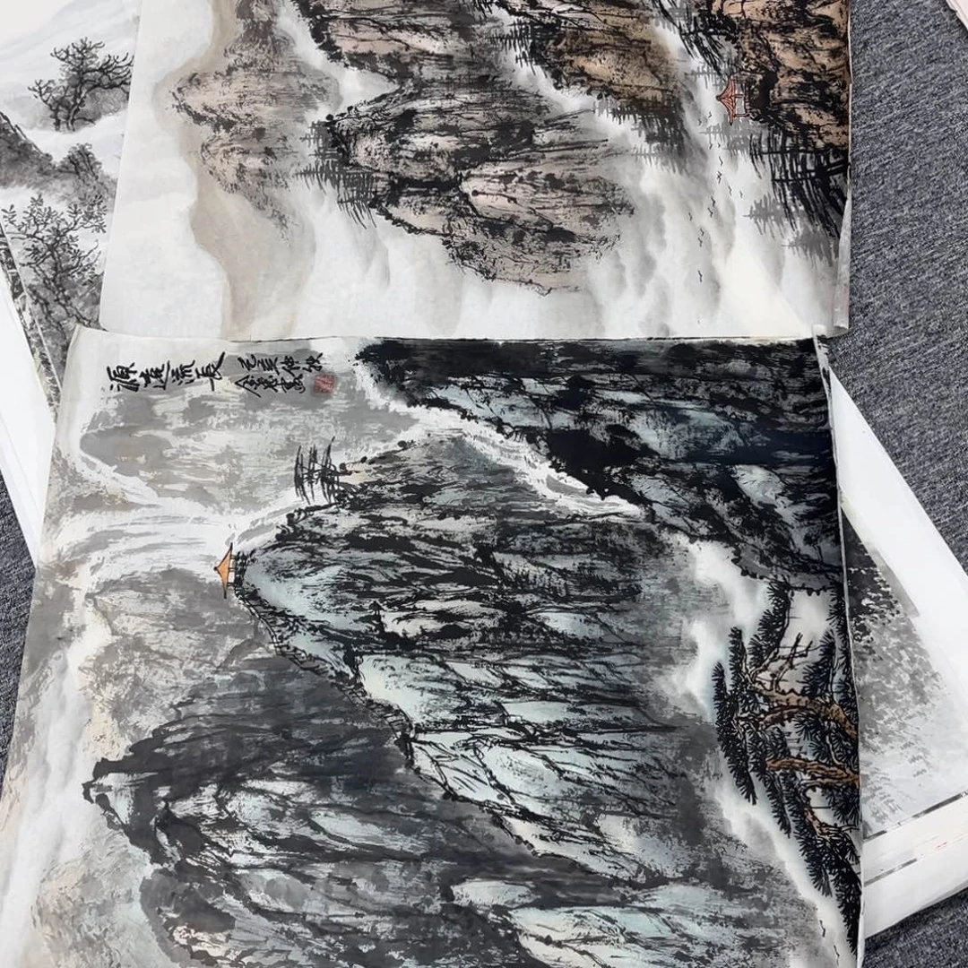2***8国画绘画作品多次参加全国